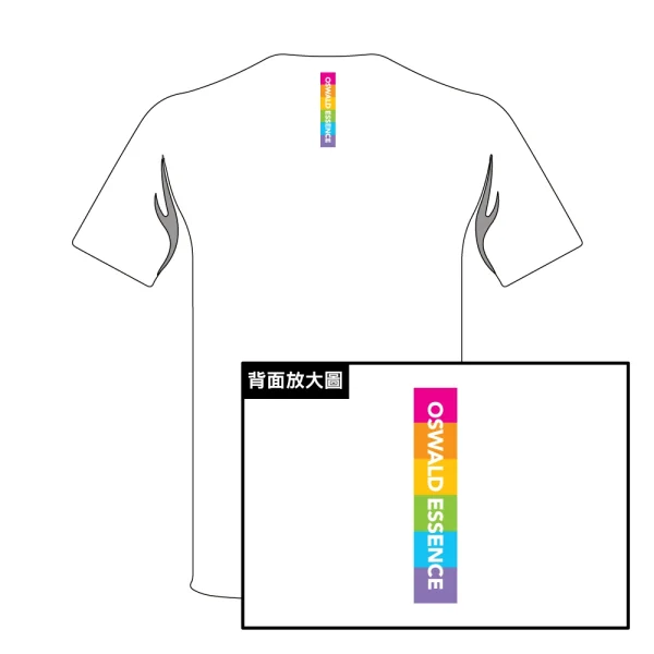 彩虹經典限量潮T – 白色：圖片 3