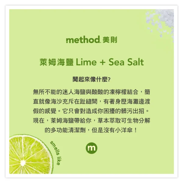 純淨洗碗精 – 萊姆海鹽 532ml：圖片 2