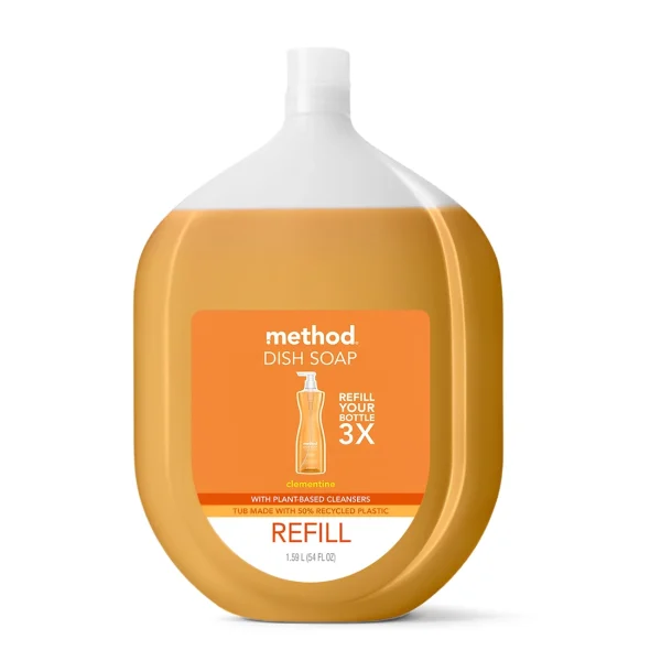 純淨洗碗精補充瓶 – 克萊門氏柑橘 1590ml (補貨中)