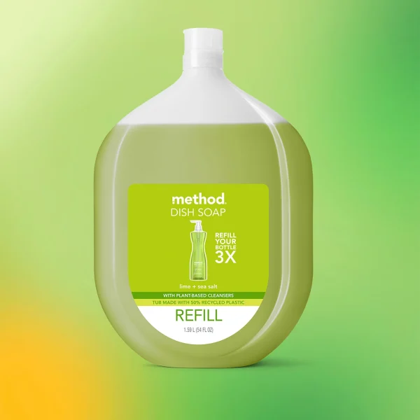 純淨洗碗精補充瓶 – 萊姆海鹽 1590ml (補貨中)：圖片 3